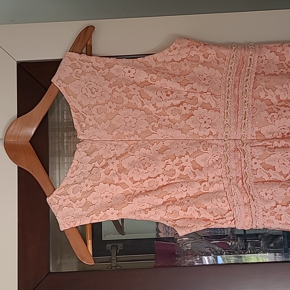 Sleeveless Lace Dress ❤️ - Picture 5 of 12
